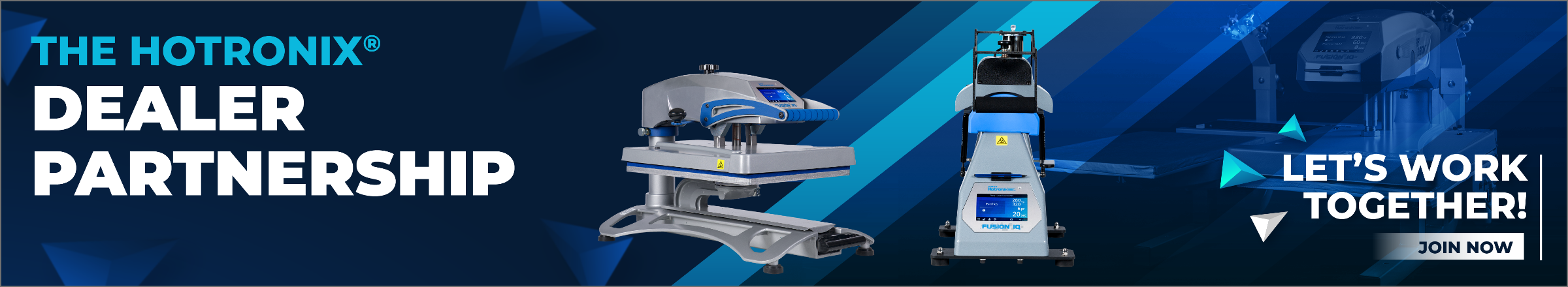 Hotronix Dealer Partnership Banner